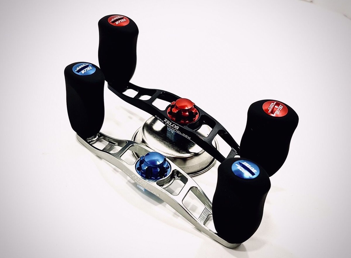 ZPI　マシンカットハンドル　ZELOS　92　ブラック　特別仕様　限定品 ZELOSマシンカットハンドル92mm ハイスペックノブ仕様 | ZPI