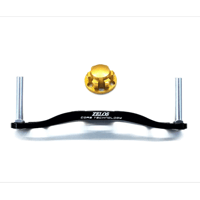 ZELOSマシンカットハンドル92mm ダイワ用 ノブ無しモデル