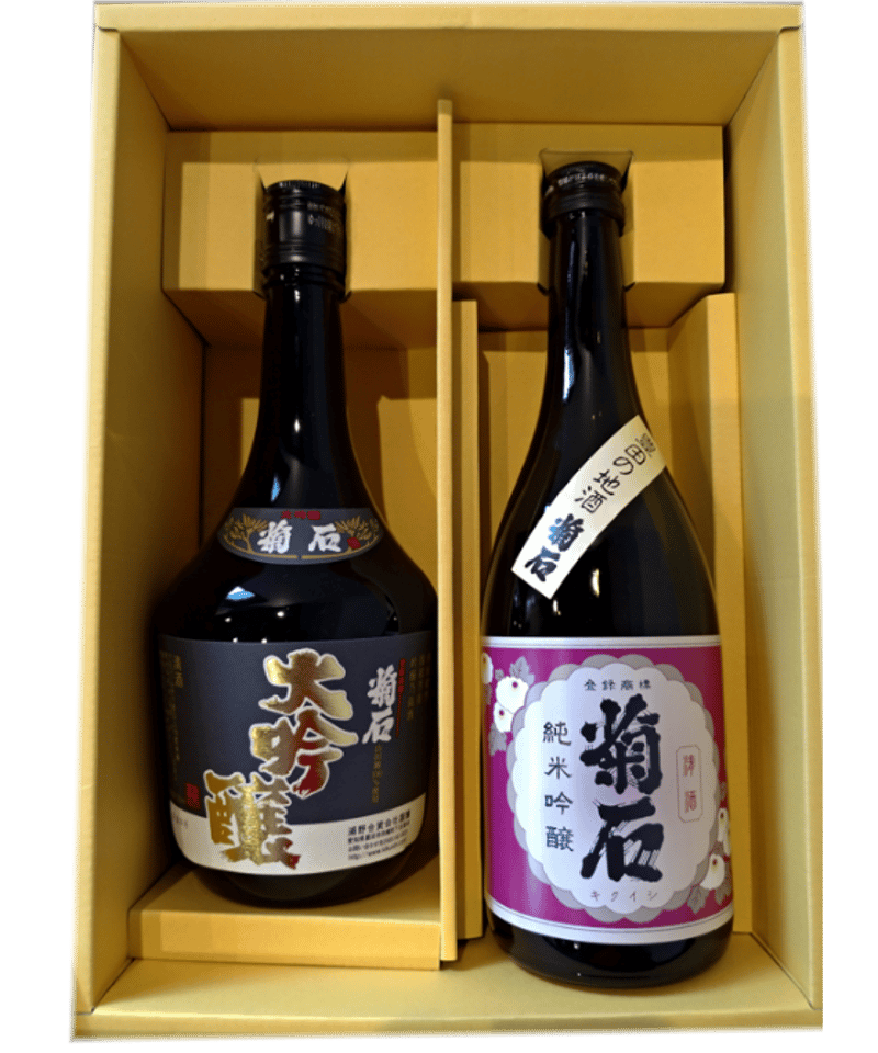 菊石 醸し心ギフト(箱代・梱包代込) | 豊田の地酒 菊石 菊石 醸し心ギフト(箱代・梱包代込) | 豊田の地酒 菊石