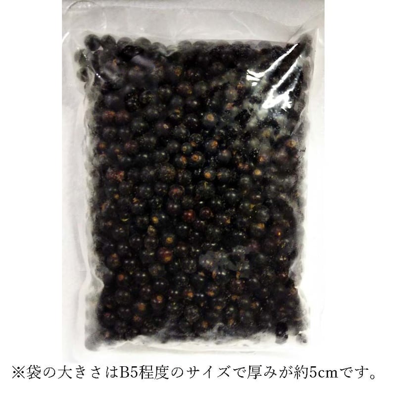 冷凍カシス果実1kg (1kg×1袋) | 弘前倉庫株式会社 Good Cassis Store
