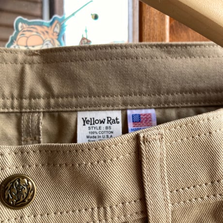 YELLOW RAT BOY SCOUT SHORTS