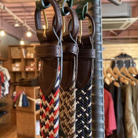 THOMAS BATES NYLON BLEND MESH BELT
