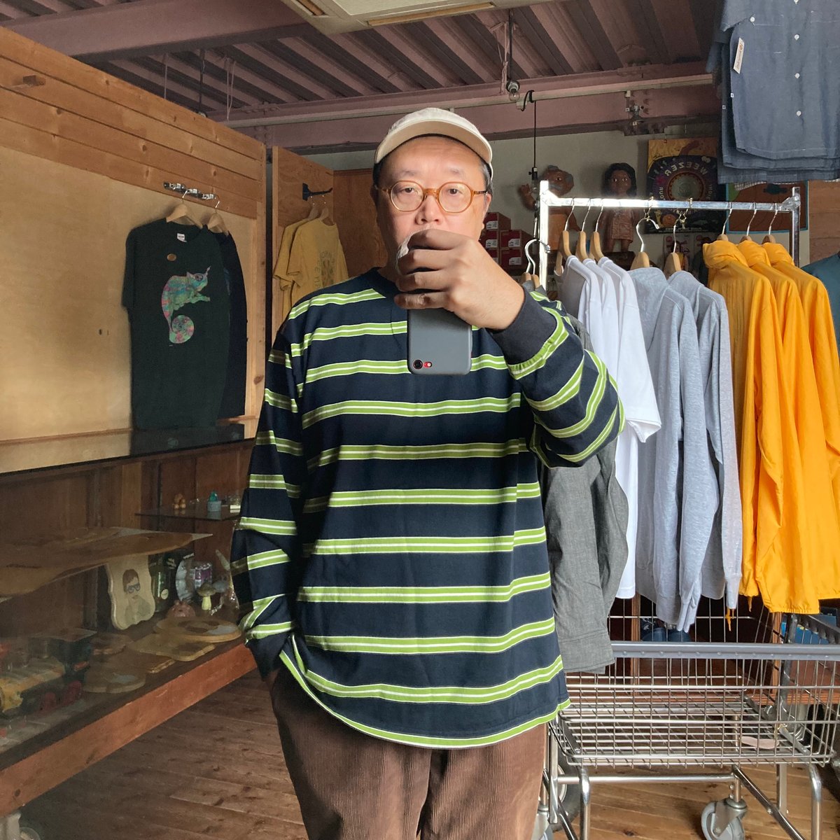 WALLA WALLA SPORT L/S BORDER TEE | FARMHOUSE ONLINE STORE