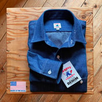 RANDY'S GARMENTS ３POCKET 8oz DENIM WORK SHIRTS
