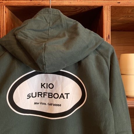 YELLOW RAT KIO SURFBOAT PULLOVER HOODIE