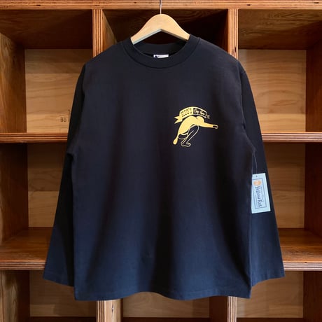 YELLOW RAT KIO'S DING REPAIR L/S TEE