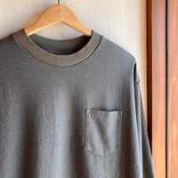 WALLA WALLA SPORT L/S JACQUARD STRIPE POCKET TEE