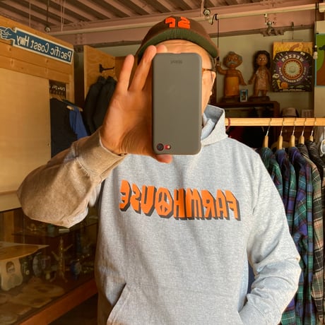 FARMHOUSExJEFFREY SINCICH GOOD WEAR PRINT PULLOVER HOODIE