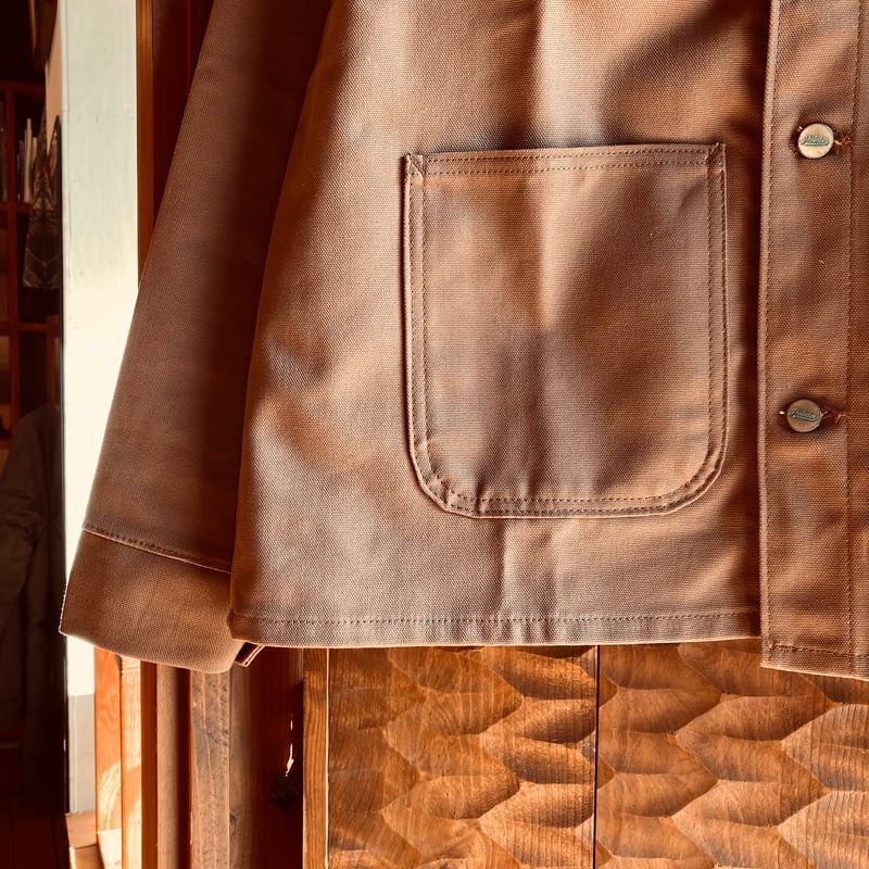 DEAD STOCK POINTER BRAND BROWN DUCK CHORE COAT