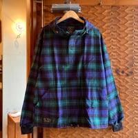 THE VERMONT FLANNEL COMPANY HOODED FLANNEL PULLOVER