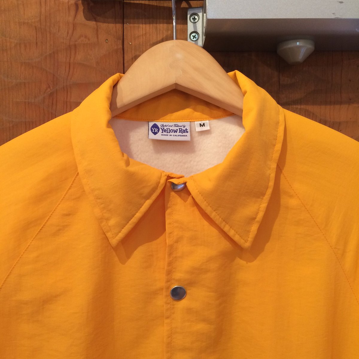 YELLOW RAT COACH JACKET | FARMHOUSE ONLINE STORE YELLOW RAT COACH JACKET | FARMHOUSE ONLINE STORE