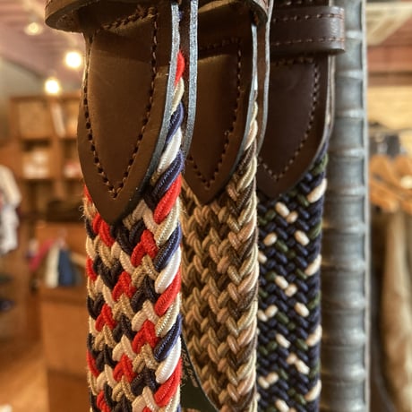 THOMAS BATES NYLON BLEND MESH BELT