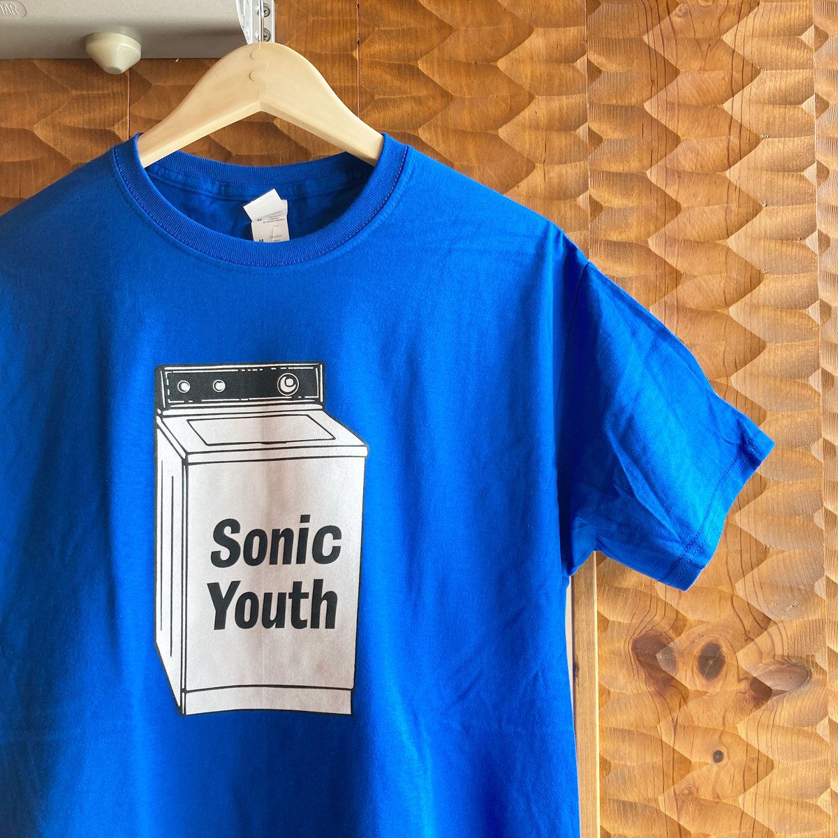 Sonic Youth Tシャツ 洗濯機　青 SONIC YOUTH Tシャツ Washing Machine-Blue(UK) | OSOMALO