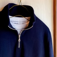 VICTORIA ATHLETICS ZIP MOCK SWEAT