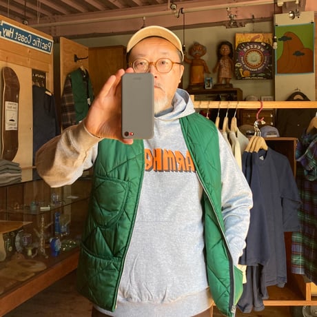 FARMHOUSExJEFFREY SINCICH GOOD WEAR PRINT PULLOVER HOODIE
