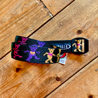 DEAD STOCK BISON DESIGNS ELLIPTAGON DANCING BEAR NYLON BELT