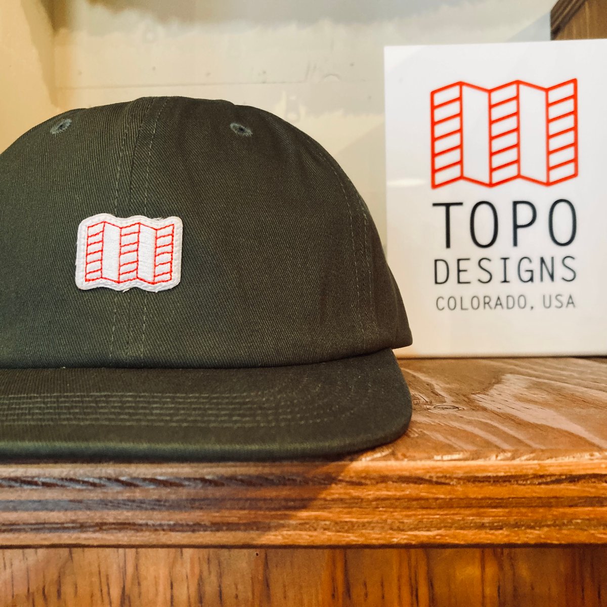Topo Pattern Hat TOPO DESIGNS MINI MAP HAT | FARMHOUSE ONLINE STORE
