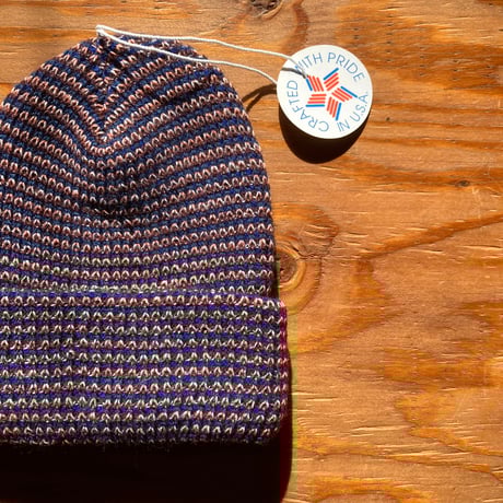 ARTEX KNITTING MILLS ACRYLIC TWEED WATCH CAP