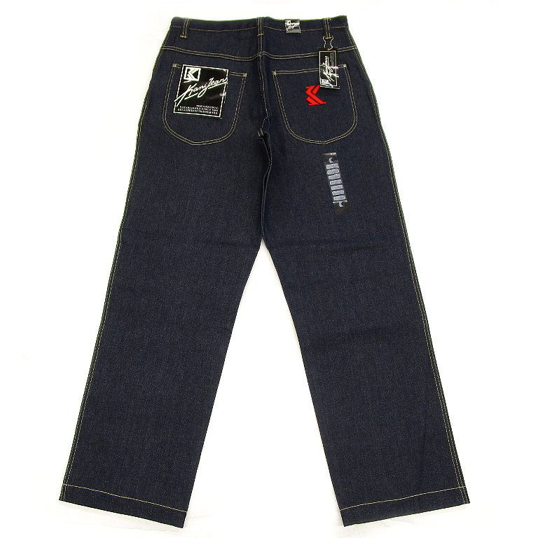 90's～ DEADSTOCK Karl Kani カールカナイ Baggy Denim Pa...