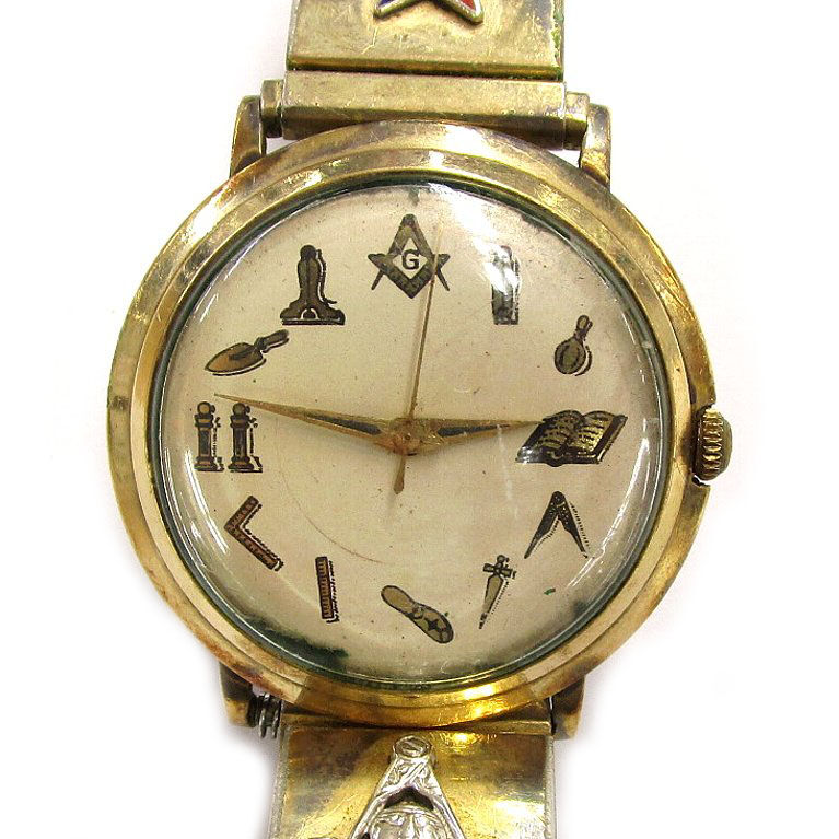 60's～ HAMILTON ハミルトン Freemason Antique Watch フリ...