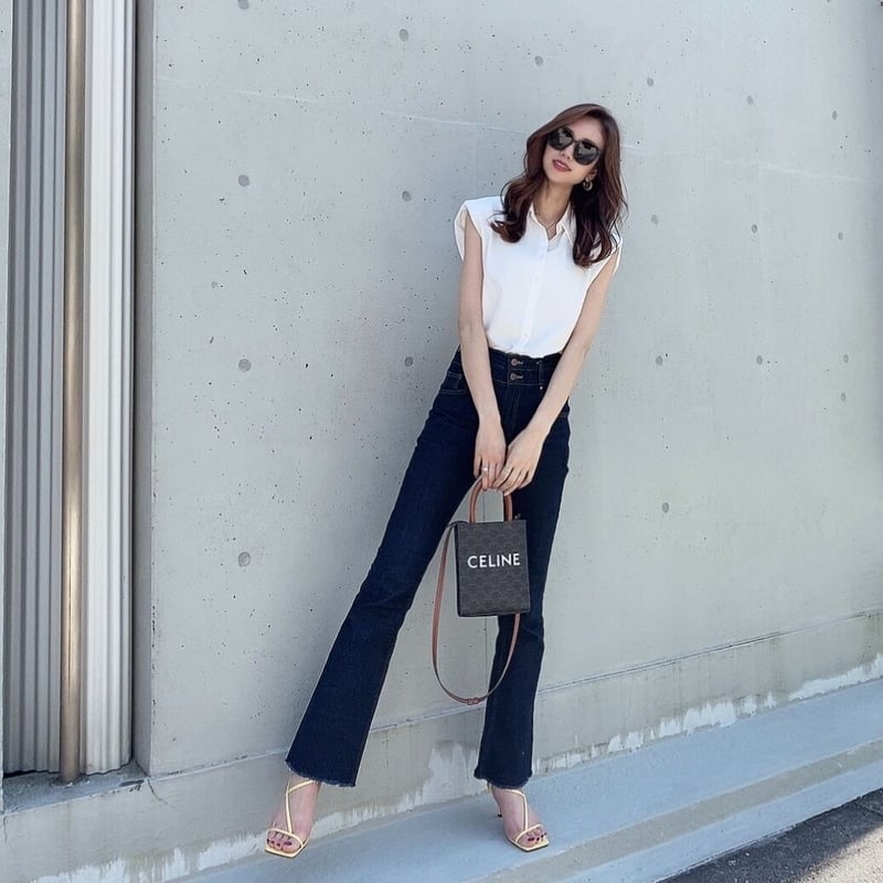 新品　TWフレア（タイトウエストフレア）vintage-blue TWフレア（タイトウエストフレア）vintage-blue | 2(g+c)