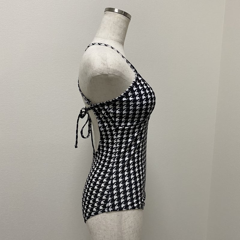 チェック柄ワンピース水着 | Chic