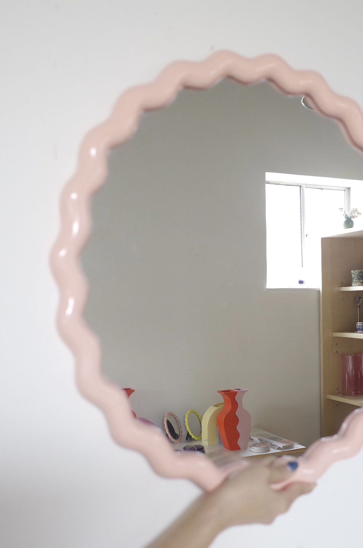 &k amsterdam / Mirror Zigzag Pink | ANORM &k amsterdam / Mirror Zigzag Pink | ANORM