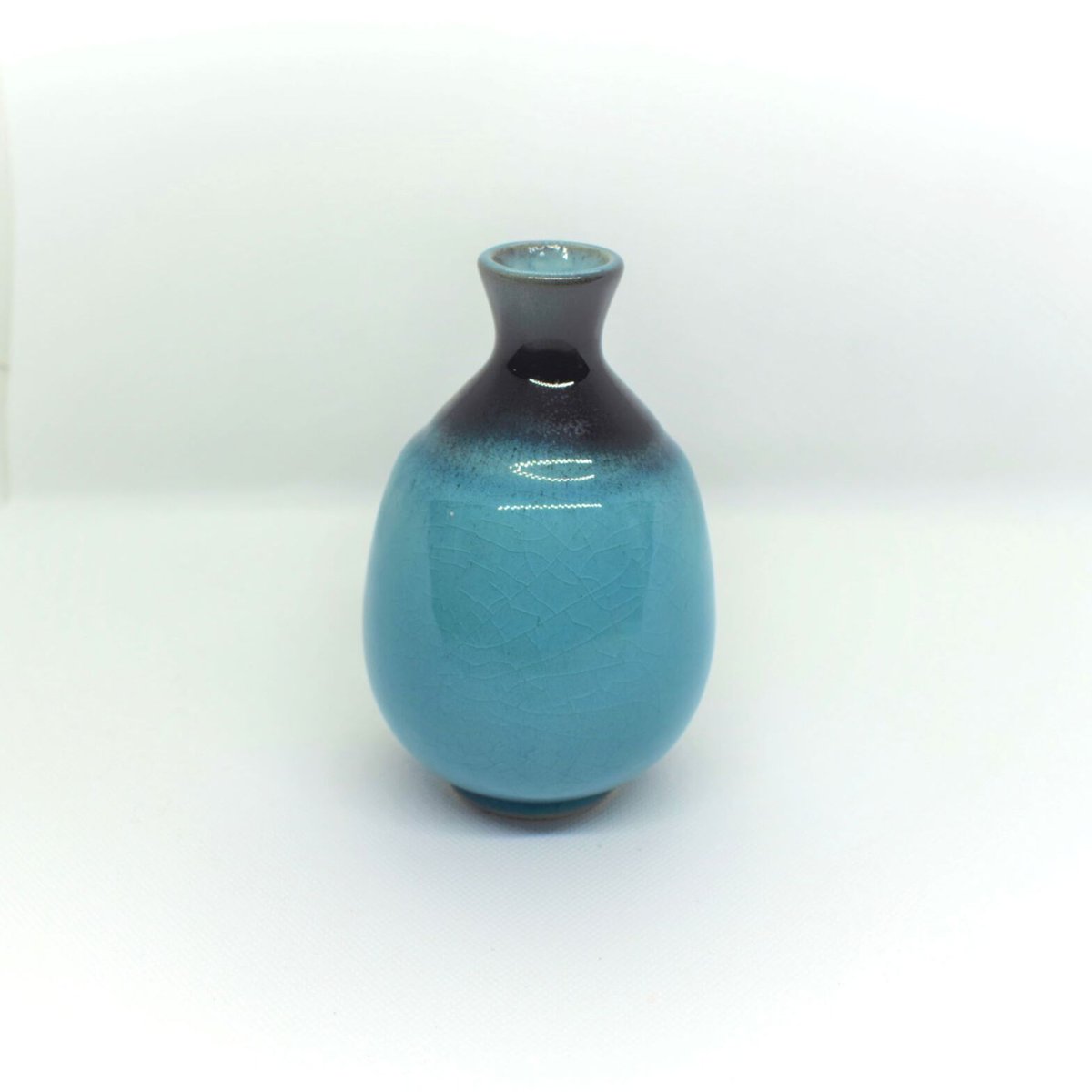 青彩 徳利、ぐい吞みセット | 東山窯-東 正之