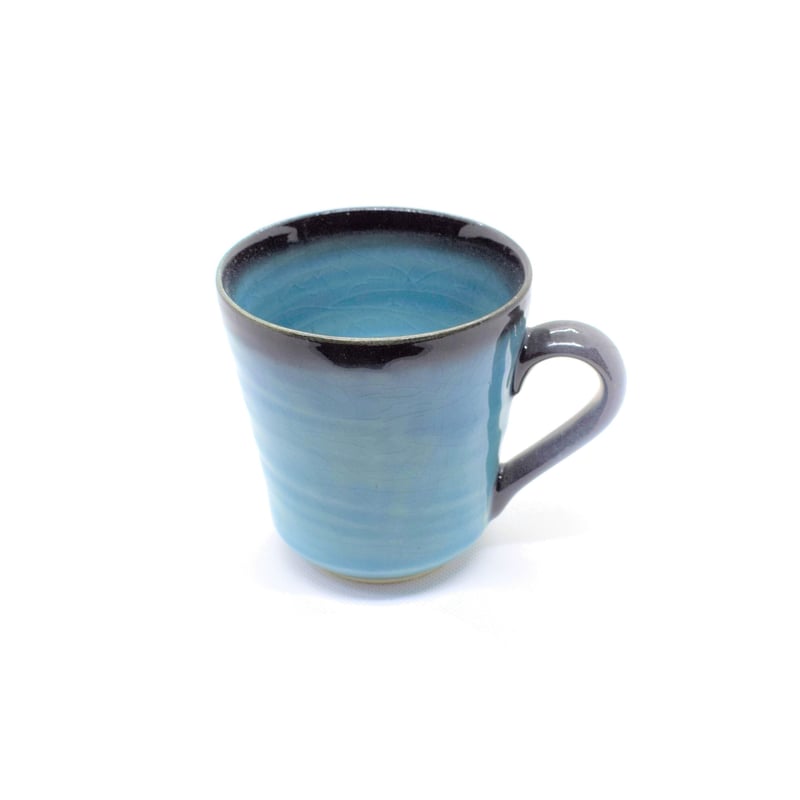 マグカップ 青彩 | 東山窯-東 正之