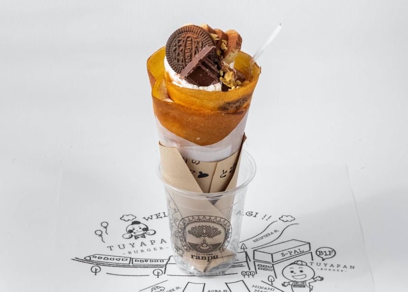 モチモチ！チョコバナナクレープ | おうちでフレンチ『ranpu+』