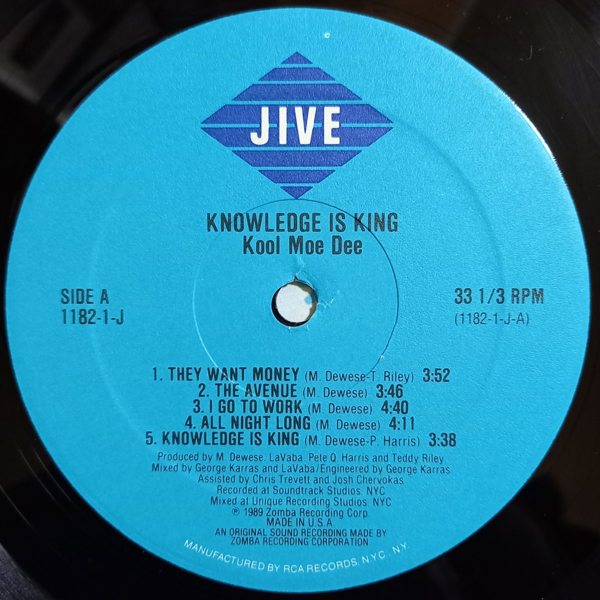 Kool Moe Dee / Knowledge Is King (LP) 倉吉円盤舎