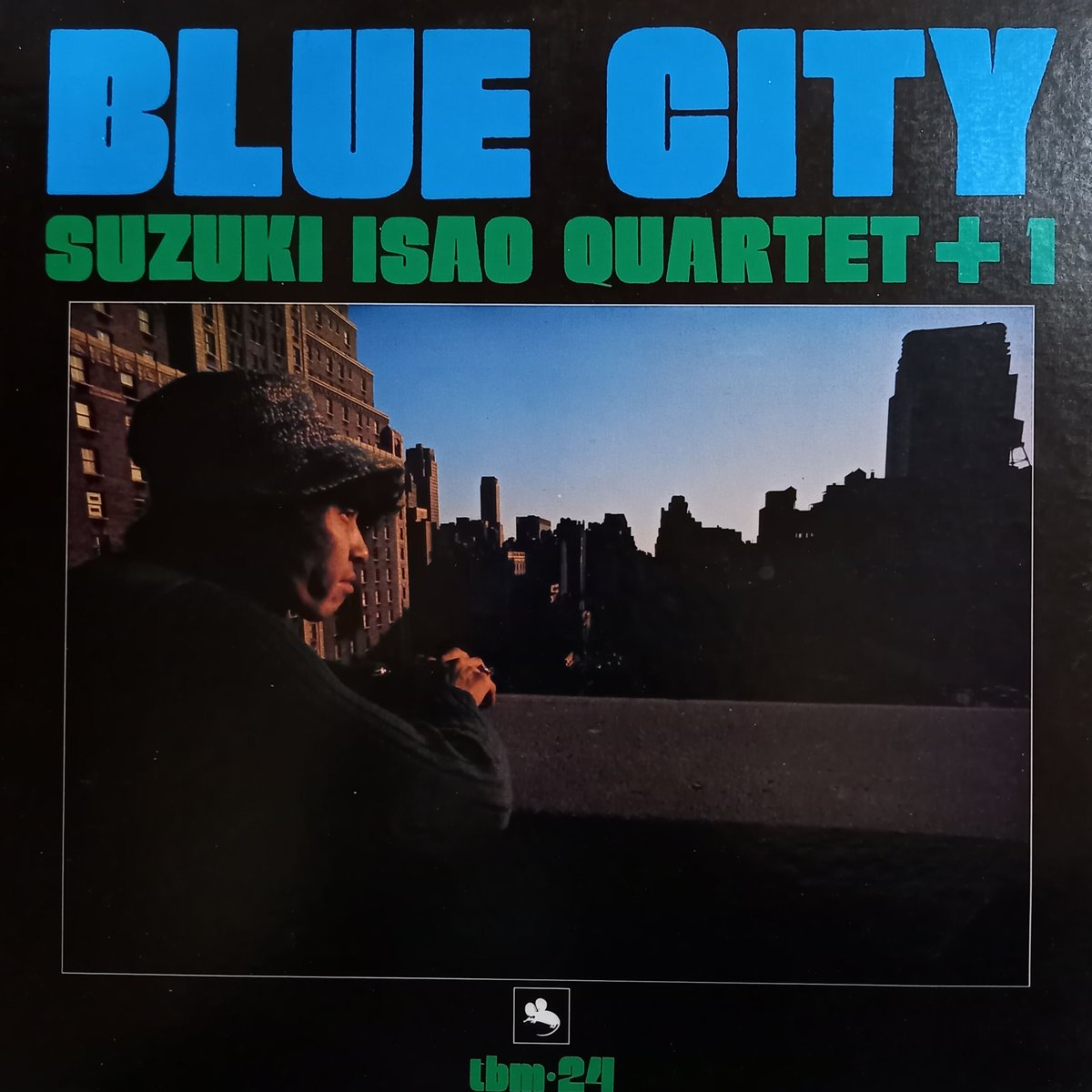 鈴木勲 Quartet + 1『Blue City』LP アナログ レコード 鈴木勲カルテット + 1 ISAO SUZUKI QUARTET + 1 / ブルー
