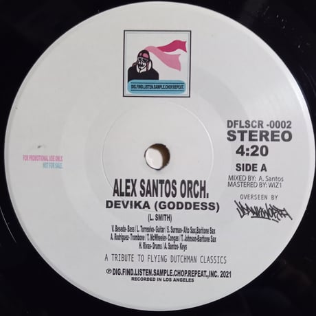 Alex Santos Orch. Sun Goddess 7inch レコード CATEGORY 7inch | 倉吉円盤舎 オンラインレコードショップ