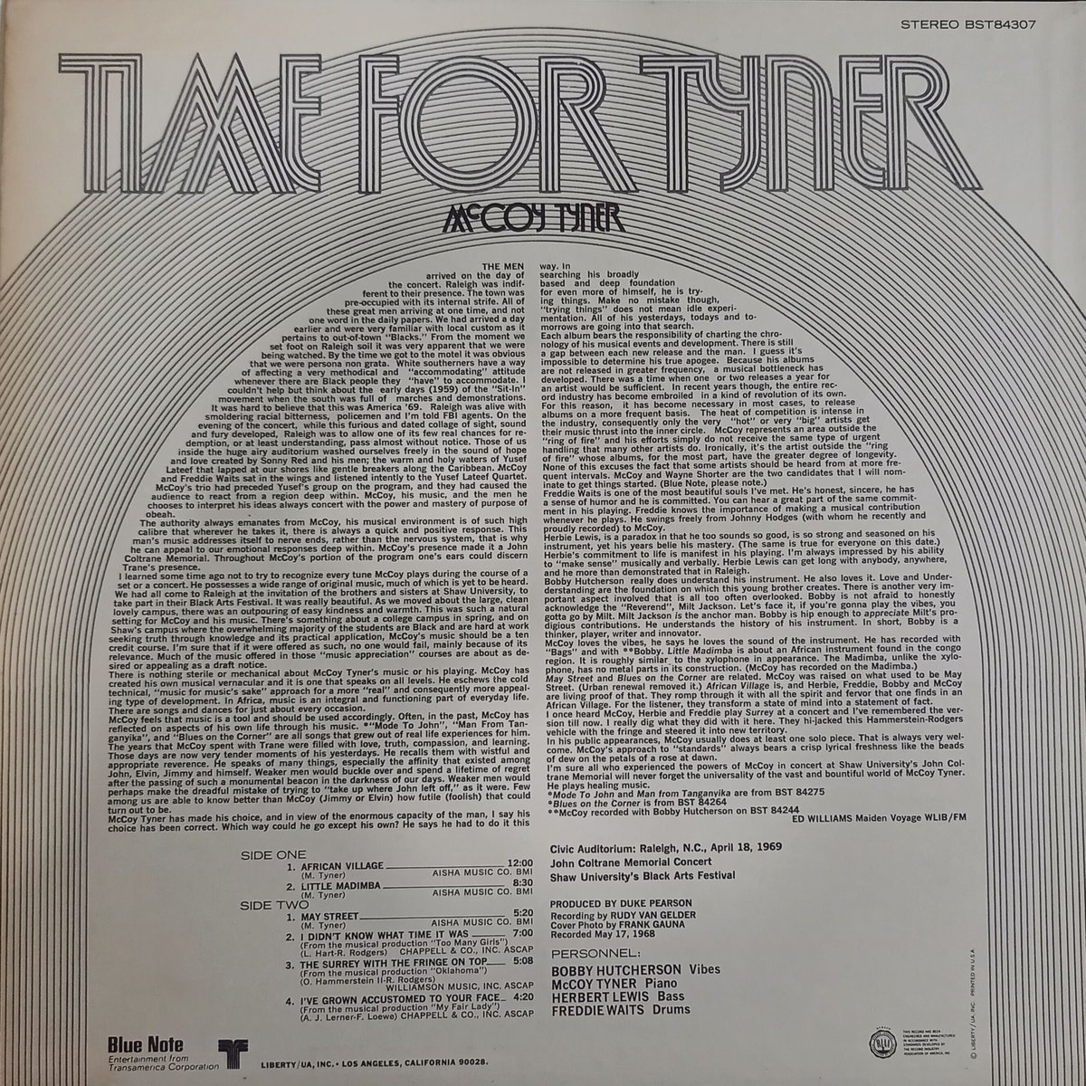 輸入盤LPレコード　McCoy Tyner / TIME FOR TYNER MjMtOTUzMS5qcGVn.jpeg