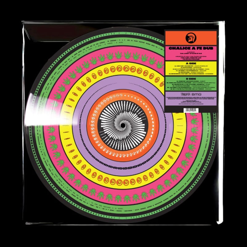 新品限定盤 V.A. \"CHALICE A FE DUB\" LP Trojan Trojan Records: Chalice A Fe Dub (Zoetropic) Vinyl LP