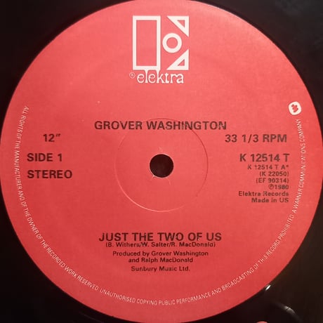 Grover Washington JR / Just The Two Of Us  (12inch)