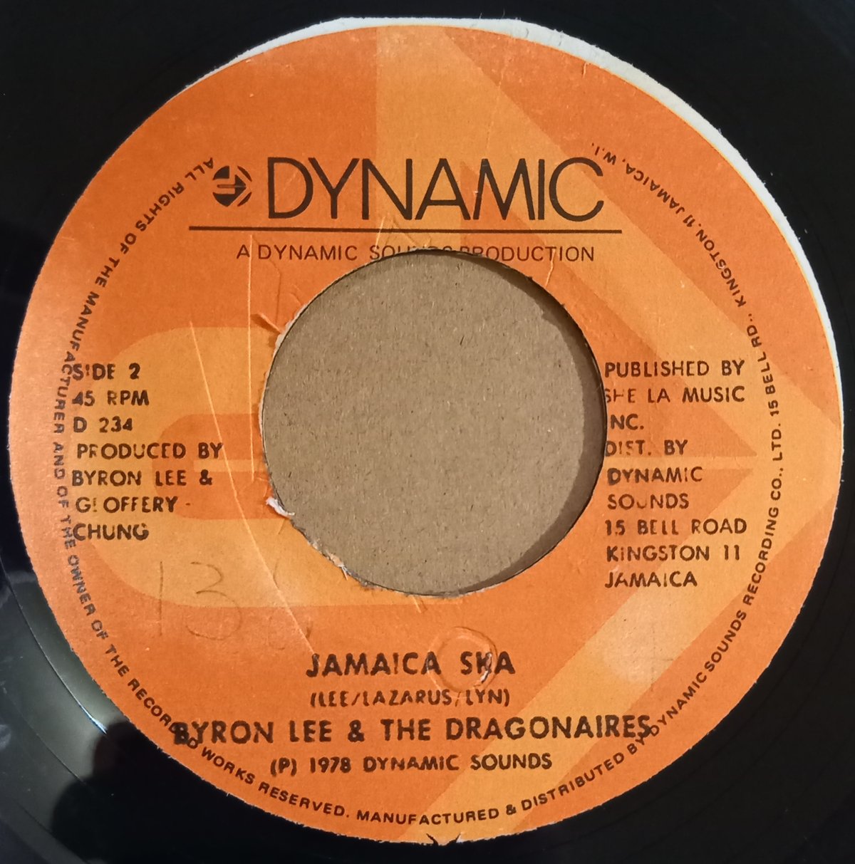 日本盤V.A / JAMAICA SKA コンピBYRON LEE 日本盤V.A / JAMAICA SKA コンピBYRON LEE