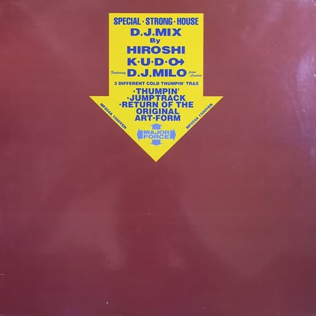 MAJOR FORCE MELON 他 8枚 レコード Various Artists / MAJOR FORCE RARE TRACKS | FILE RECORDS INC.