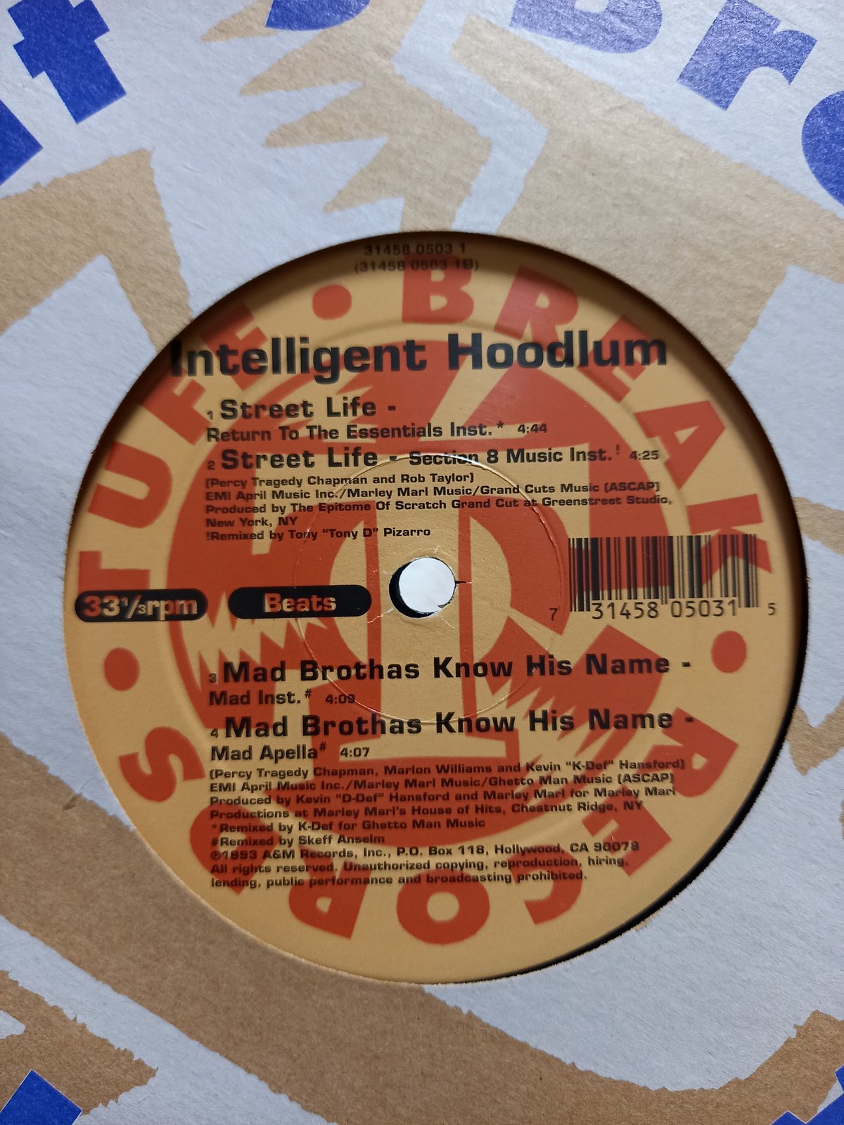 Inteligent Hoodlum / Street Life (12inch) | 倉吉円...