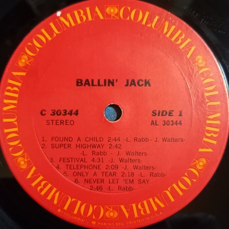 Ballin' Jack / Ballin' Jack  (LP)