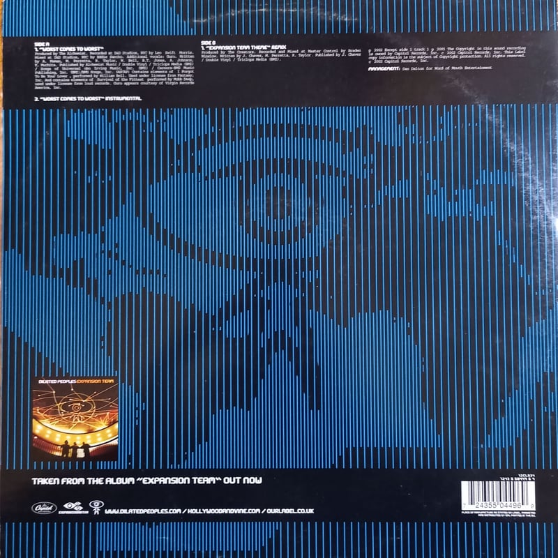 Dilated Peoples / Worst Comes To Worst (12inch)