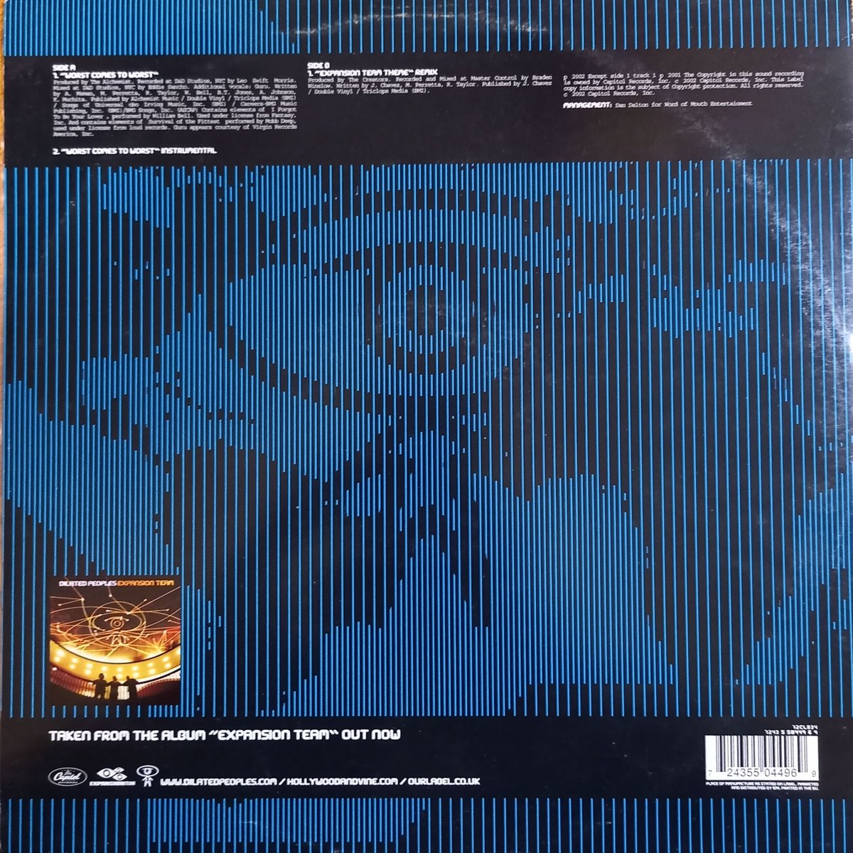Dilated Peoples / Worst Comes To Worst (12inch)