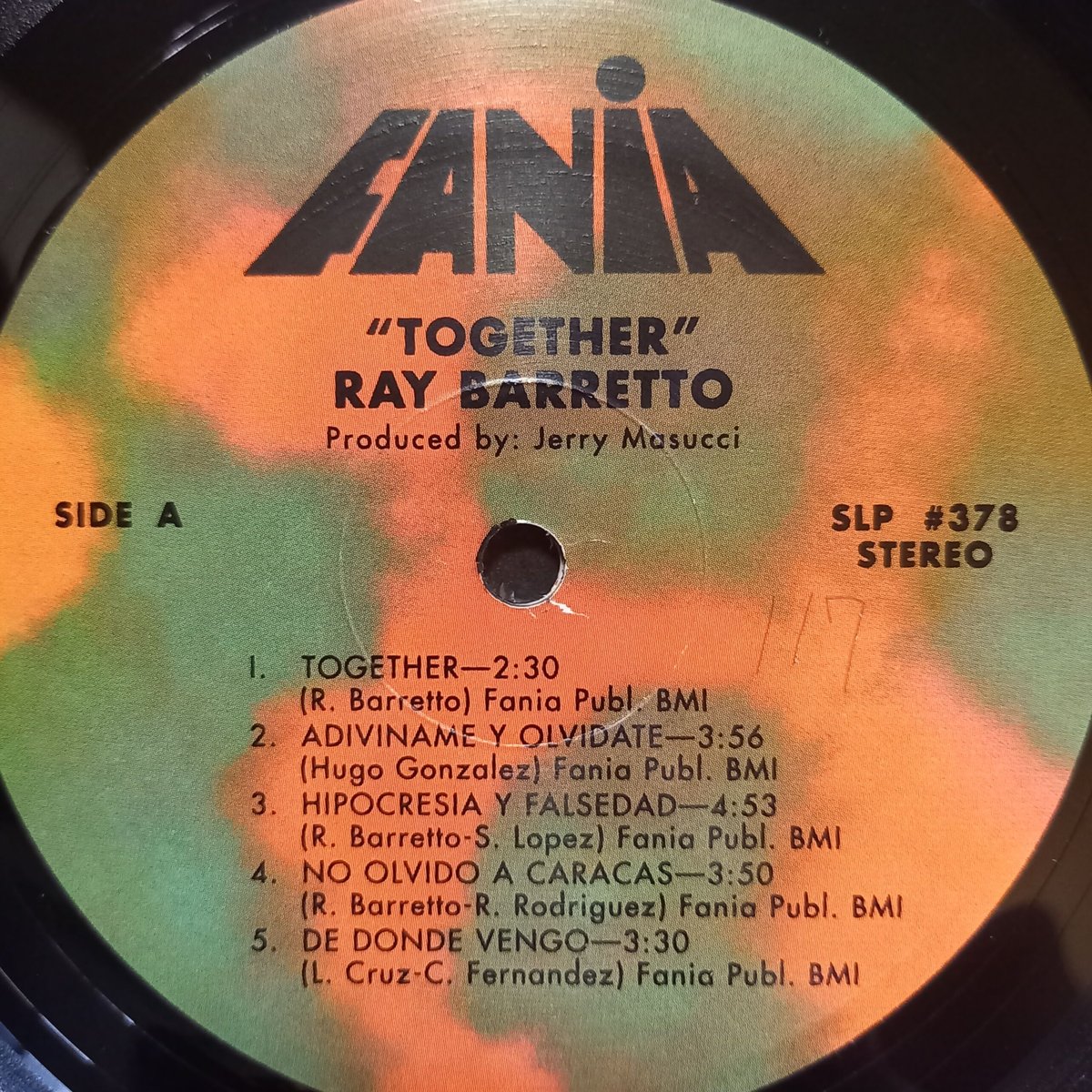 Ray Barretto / Together (LP) | 倉吉円盤舎 オンラインレコード
