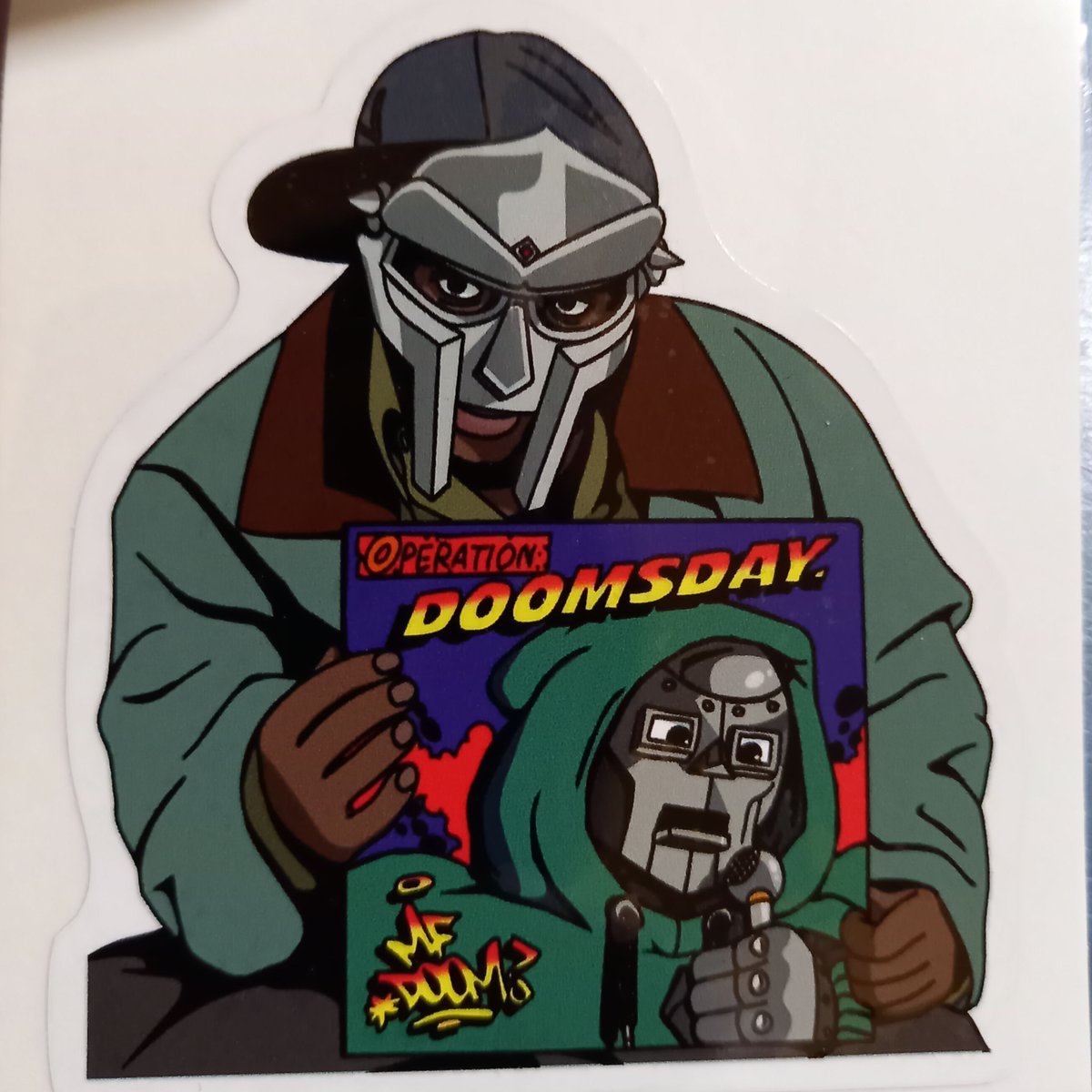 YOY様 リクエスト 3点 まとめ商品 mf doom MF DOOM - Fight Cloud Zip Hoodie (Black) - Rhymesayers