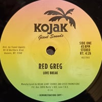 Red Greg / Love Break  (7inch)