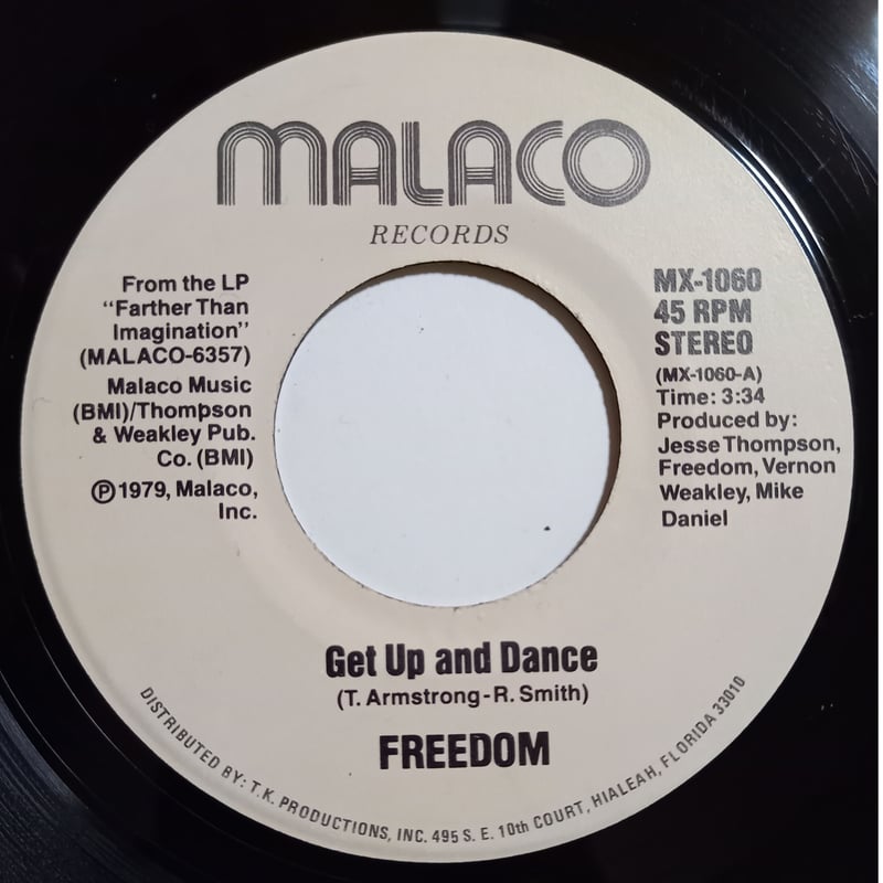 FREEDOM/ Get Up and Dance/7インチレコード Freedom / Get Up and Dance (7inch) | 倉吉円盤舎 オンラ