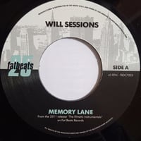 Will Sessions / Memory Lane  (7inch)