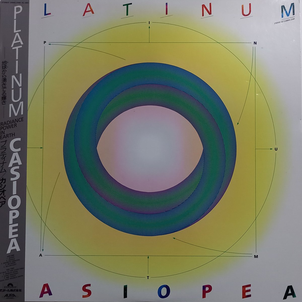 [未使用品 アナログレコード LP 復刻盤]　CASIOPEA　カシオペア 未使用品 アナログレコードLP 復刻盤] CASIOPEA MINT JAMS