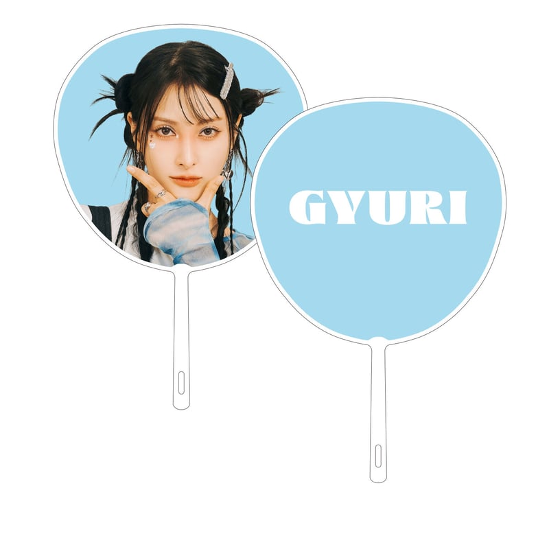 追加販売】うちわ GYURI JAPAN FANMEETING 2023 – Gyuri's...