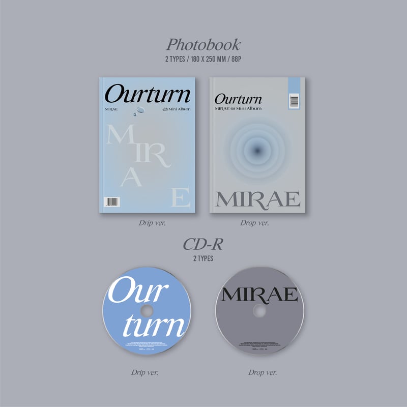 特典券引換対象】MIRAE 4th Mini Album Ourturn | RBW JAP